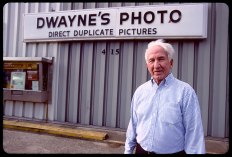 Dwayne Steinle founder of Dwayne’s Photo in Parsons, Kansas, the last Kodachrome processor on the planet. Photo © Stephen Takacs.